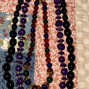 Vintage beaded necklaces